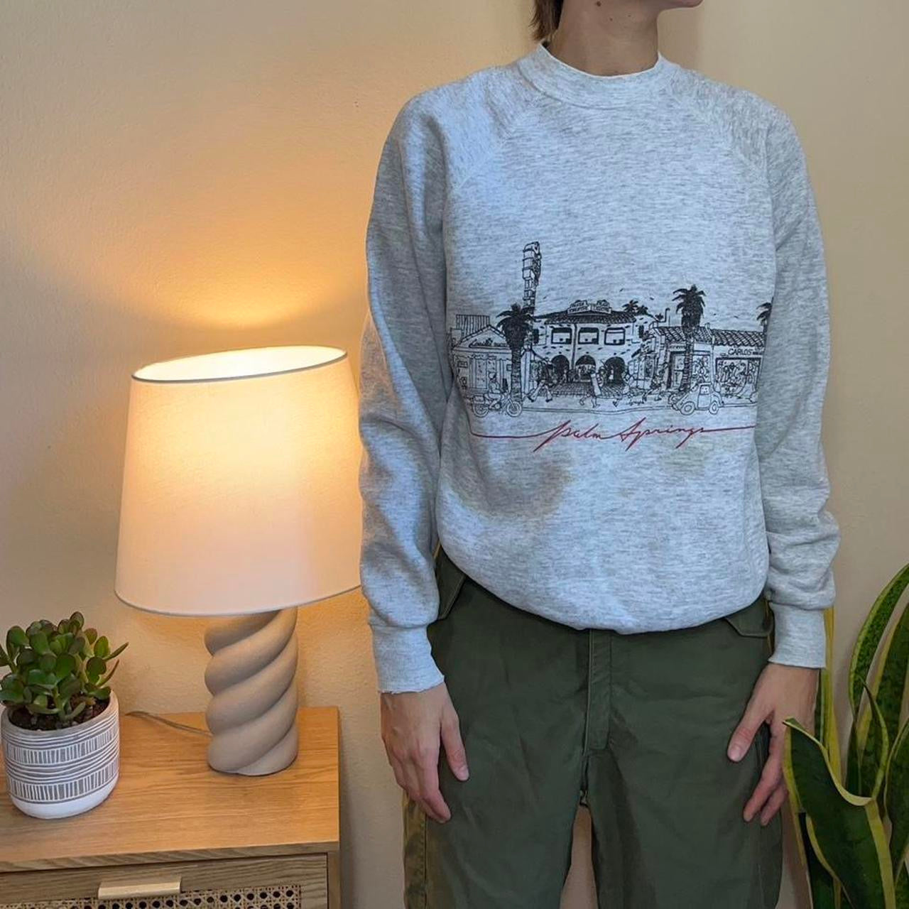 80s Palm Springs Raglan Sweatshirt