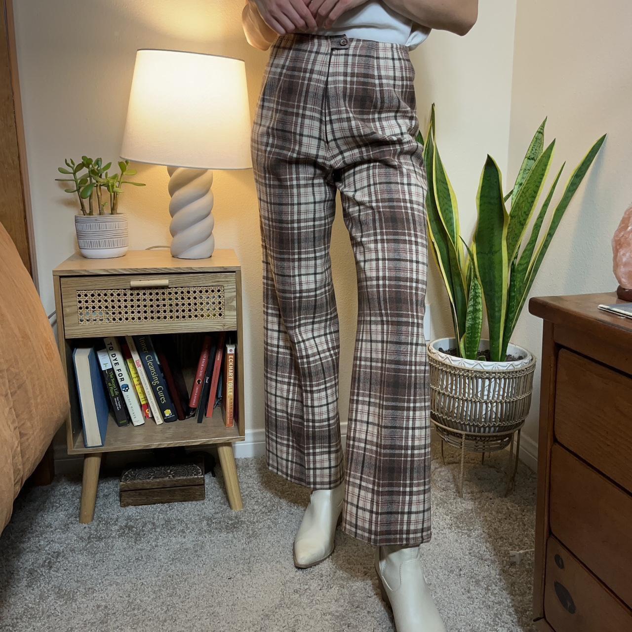 80s Pendleton Plaid Trousers