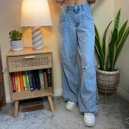 Lee Pipers Wide Leg Jeans